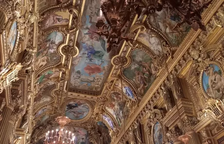 Opéra de Paris, le foyer.